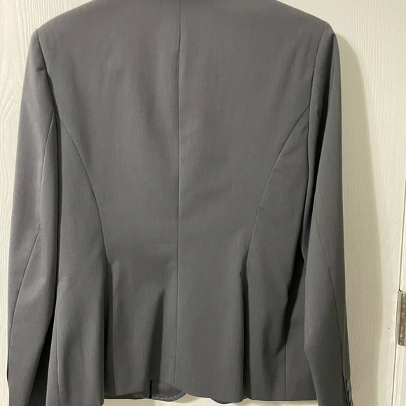 Alfani NWOT Gray blazer jacket size 10 - Picture 2 of 3